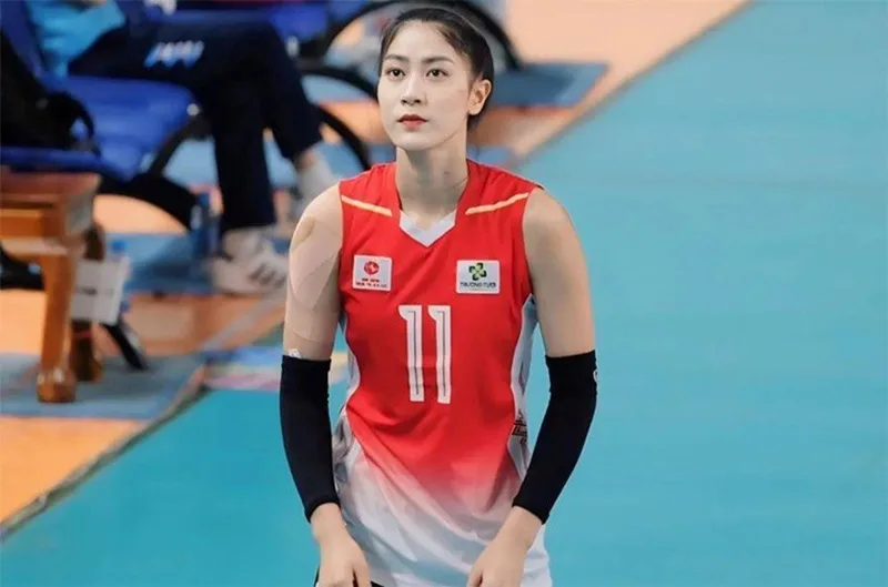 kieu trinh bong chuyen